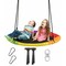 Gymax 40 770 lbs Flying Saucer Tree Swing Kids Gift w/ 2 Tree Hanging Straps